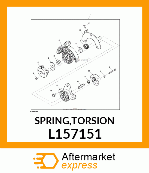 SPRING,TORSION L157151