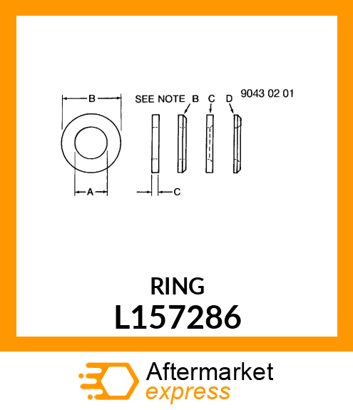 WASHER D=1,75 L157286