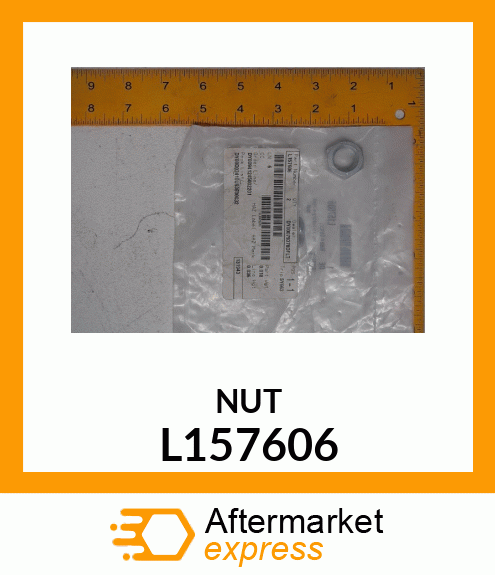 NUT, STEERING STOP, HEX L157606