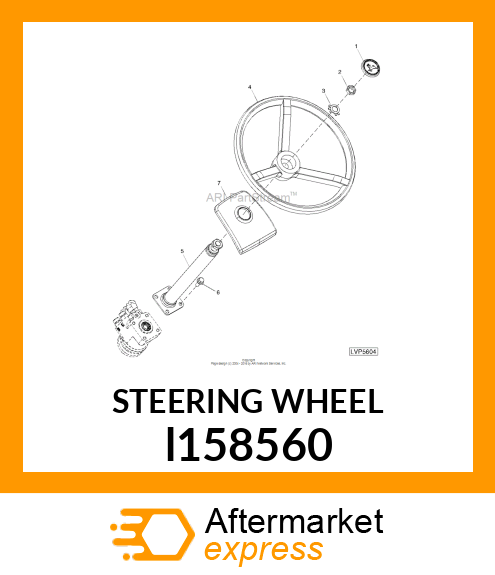 STEERING WHEEL, STEERING WHEEL, STA l158560