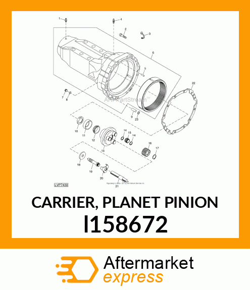 CARRIER, PLANET PINION l158672