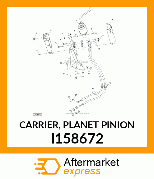 CARRIER, PLANET PINION l158672