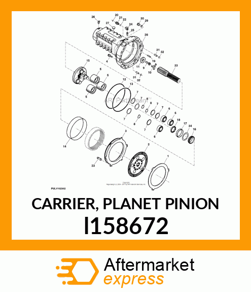 CARRIER, PLANET PINION l158672