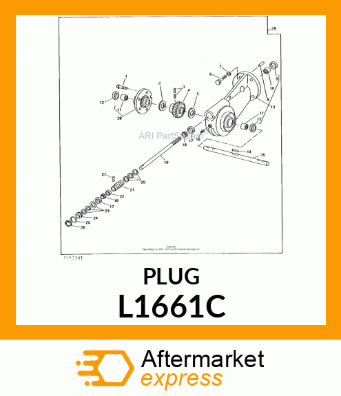 PLUG, FILTER L1661C