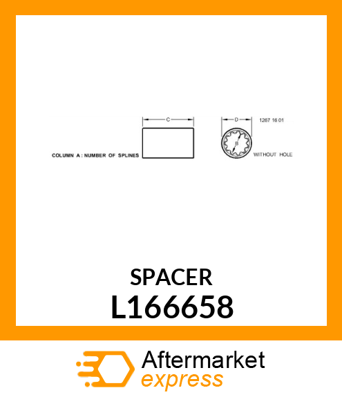 SPACER L166658