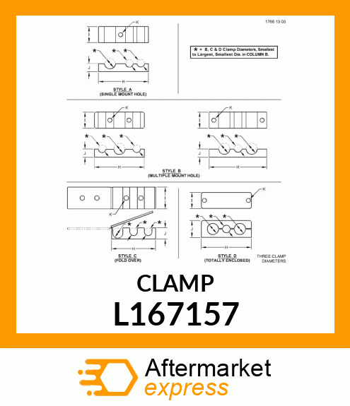 CLAMP L167157