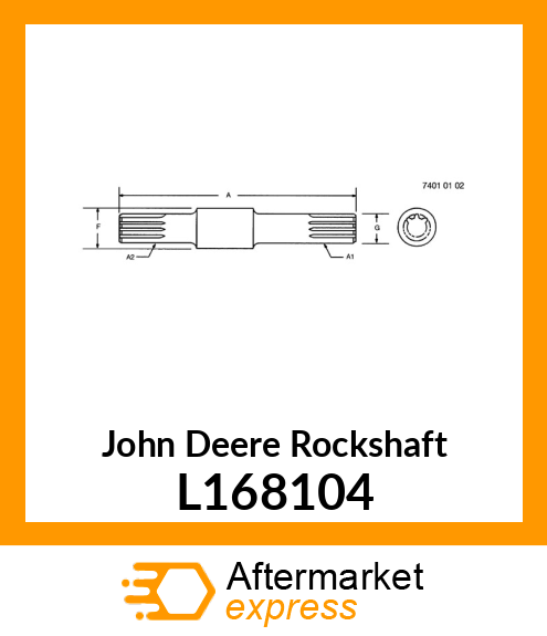 ROCKSHAFT, (49 KN) L168104