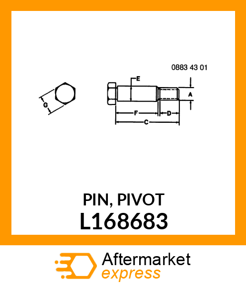 PIN, PIVOT L168683