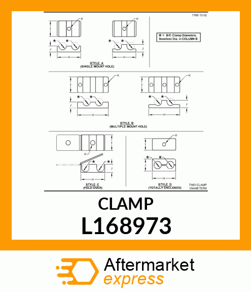 CLAMP L168973