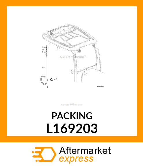 PACKING,RUBBER L169203