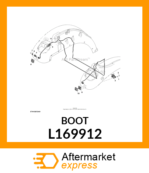 BOOT RUBBER, REMOTE SWITCH L169912