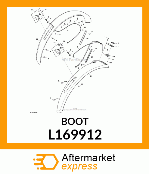 BOOT RUBBER, REMOTE SWITCH L169912