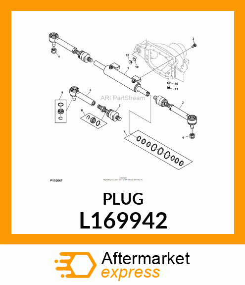 DRAIN PLUG, DRAIN PLUG L169942