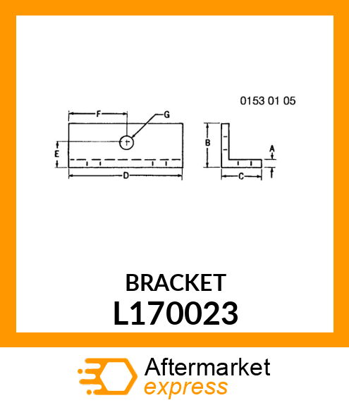 BRACKET L170023