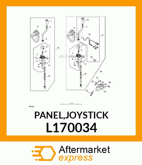 PANEL,JOYSTICK L170034