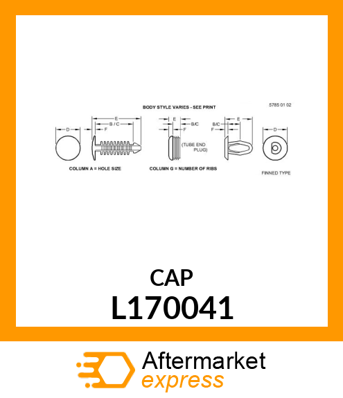 PLASTIC PLUG 32MM L170041