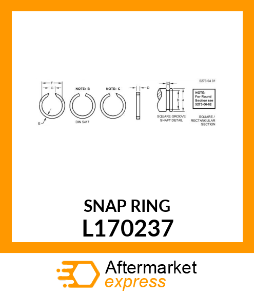 SNAP RING 55X3 (XSK0862) L170237