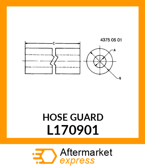 HOSE, GUARD L170901