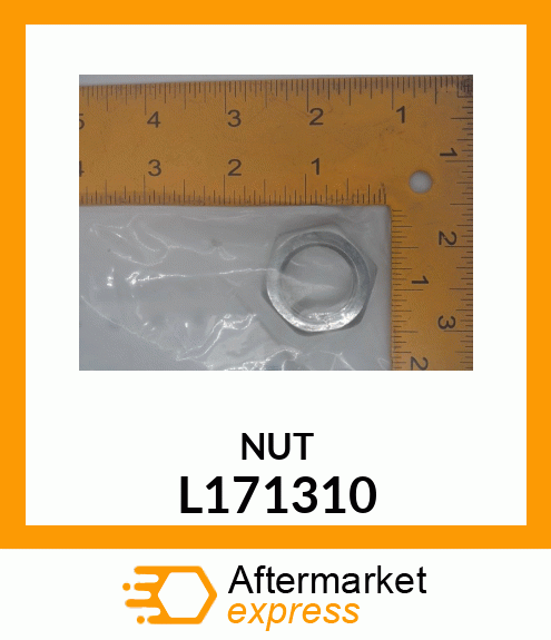 NUT, METRIC, HEX M24X1,5 L171310