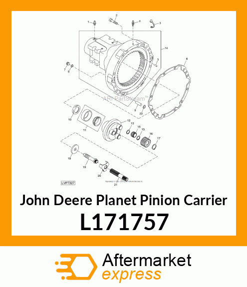 CARRIER, PLANET PINION L171757