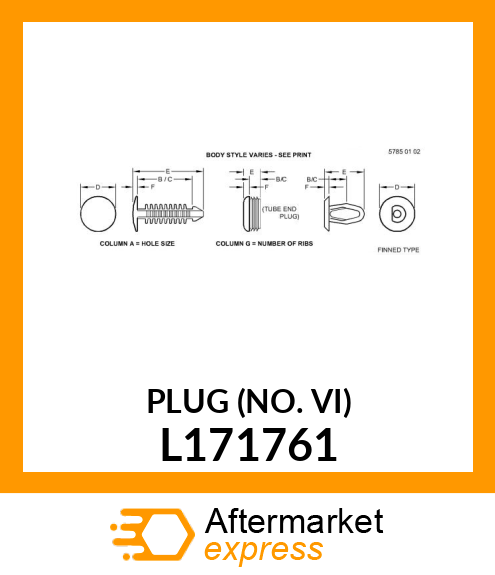 PLUG (NO. VI) L171761