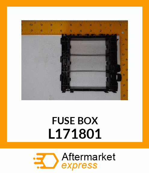 FUSE BOX, FRAME,SPARE FUSES,FUSE BO L171801