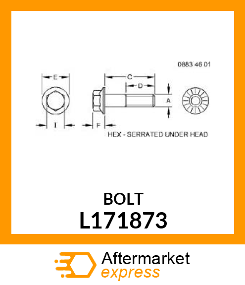 SCREW CAP LAN961 L171873