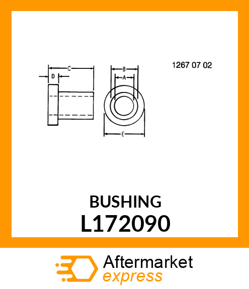 BUSHING L172090