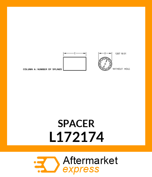 SPACER L172174
