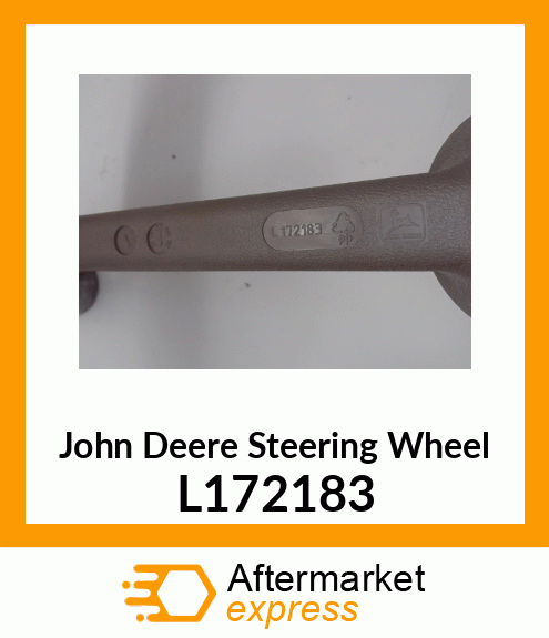 STEERING WHEEL, STEERING WHEEL L172183