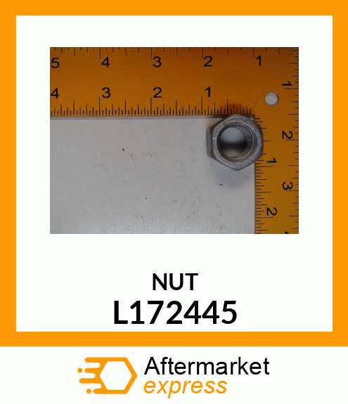 NUT, NUT M16, DACROMET 500 L172445