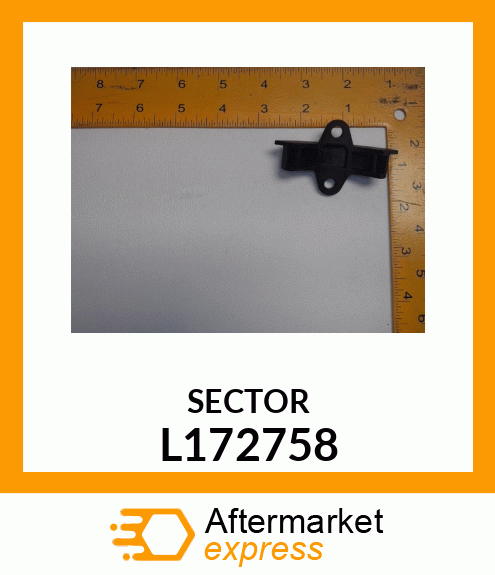 SECTOR, HITCH POSITION SENSOR L172758