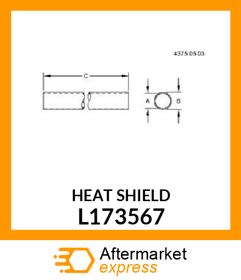 HOSE, GUARD L173567