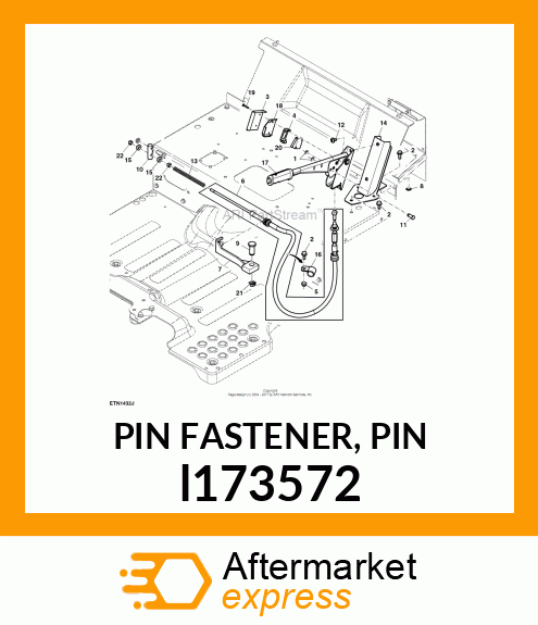 PIN FASTENER, PIN l173572