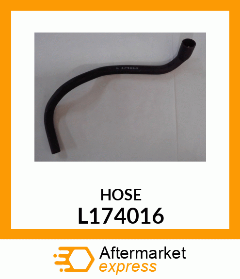 HOSE,FORMED L174016