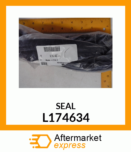 SEALING TRIM, FRONT, L=845 MM FROM L174634