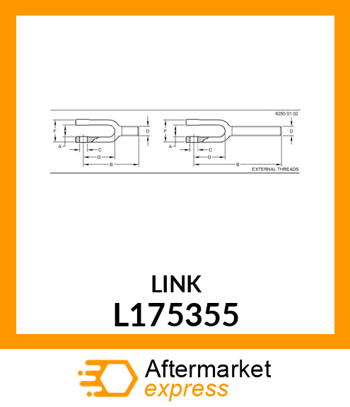 YOKE, WITH LINK L175355