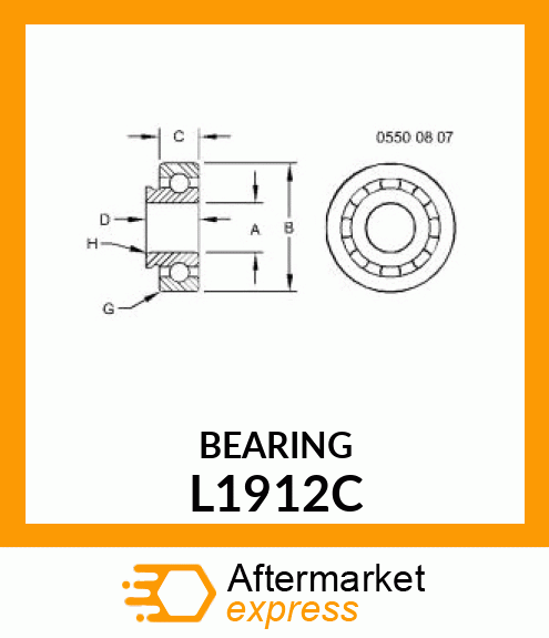 BEARING L1912C