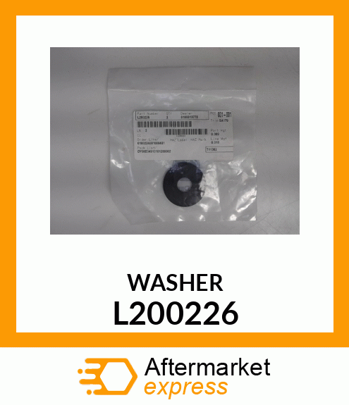 WASHER, L200226