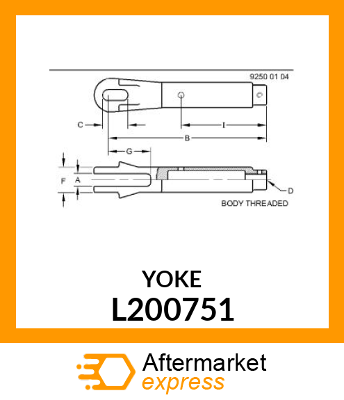 YOKE, YOKE L200751