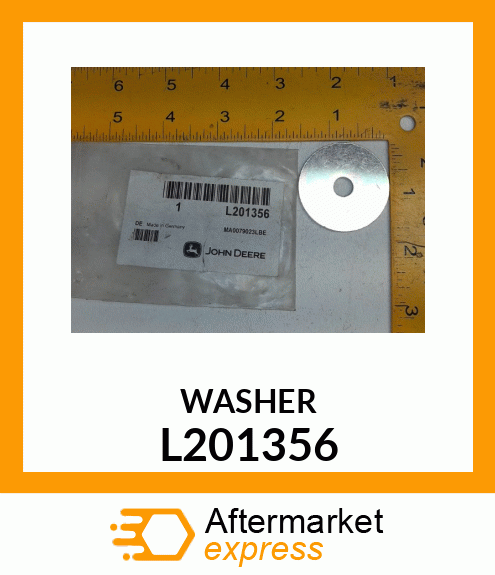 WASHER, 8.5X40X4 L201356