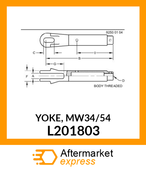 YOKE, MW34/54 L201803