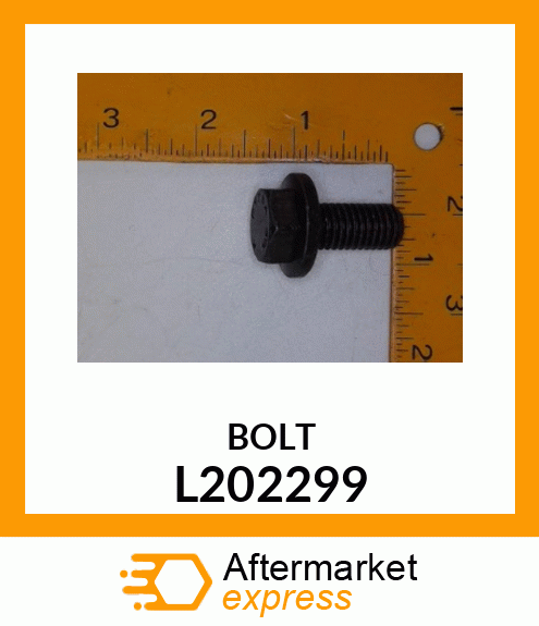 SCREW, HEXAGON FLANGED SCREW L202299