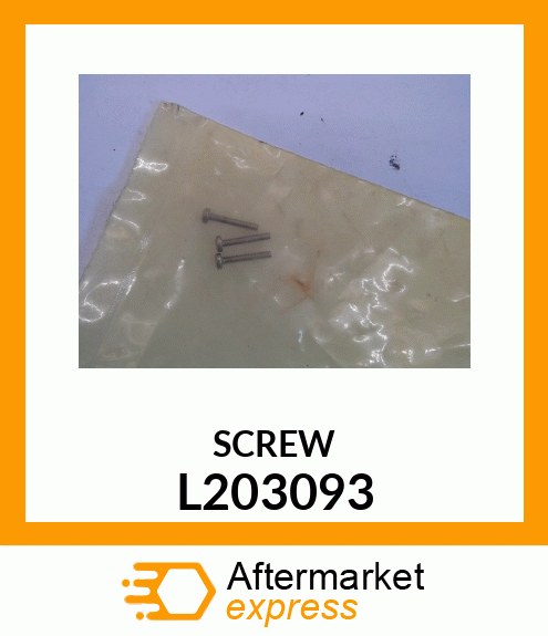 SCREW, ISO7045 L203093