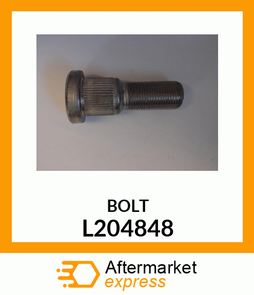 WHEEL BOLT, WHEEL STUD L204848