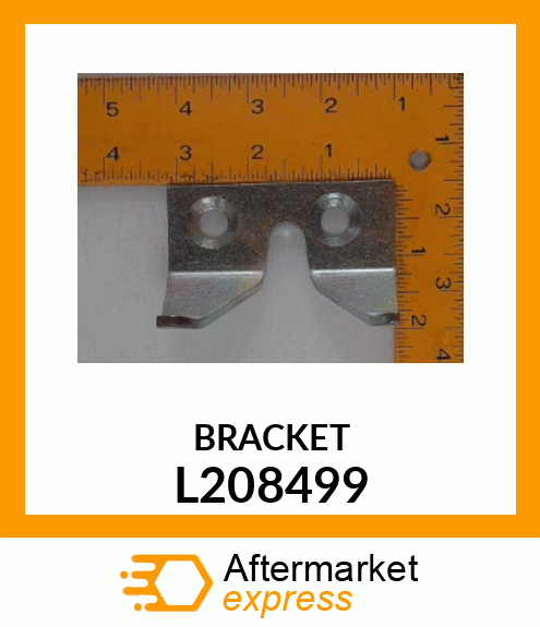 BRACKET, HOOD LATCH (FRONT) L208499