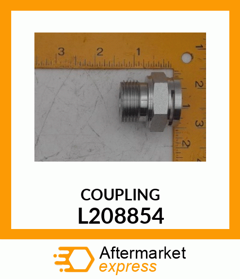 COUPLING, QUICK CONNECTOR DN18, M27 L208854