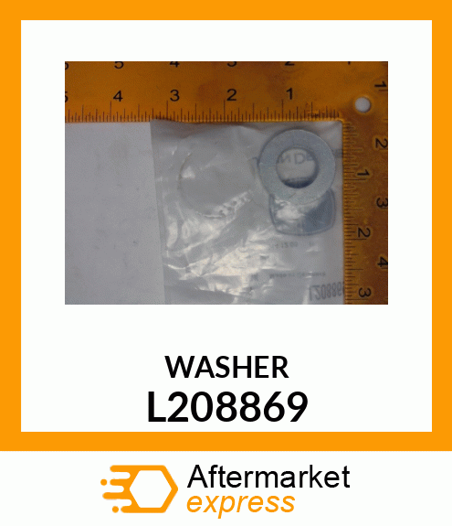 WASHER, WASHER 17 X 33 X 5.5 L208869