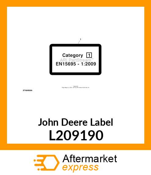 LABEL, LABEL PER EN15695 L209190