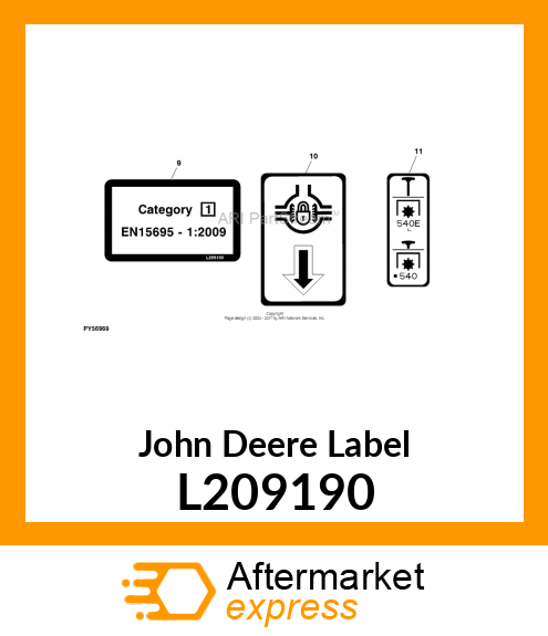 LABEL, LABEL PER EN15695 L209190